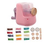 GOOHOCHY Pretend Play Noodle Machine DIY Dough Extruder for Family Fun and Creativity Manual Spaghetti Maker for Artistic Clay Modeling and Interaction