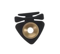 GOOHOCHY Professional Black Viola Mute Tool, Noise Reduction Practice Silence Muffler for Orchestra Use, Lightweight Viola Stopper for Hearing Protection and Sound Dampening