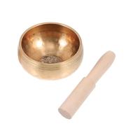 GOOHOCHY Professional Buddha Sound Singing Bowl Set with Mallet and Gasket Meditation Yoga Bowl for Relaxation Portable Durable for Mindful Meditation and Spiritual Decor