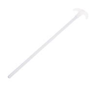 GOOHOCHY Ptfe Mixing Paddle Stirrer for Lab Use with Alkali Resistance and Non-adhesion Features, White Professional Stirring Rod Suitable for Personal and Professional Use