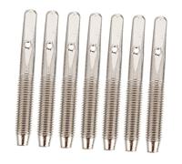 GOOHOCHY Quality Metal Harp String Pins 7pcs Tuning Pegs for Lyre Harp Strong and Durable String Pegs
