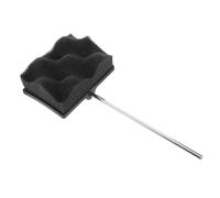 GOOHOCHY Quiet Drumsticks with Soft Sponge Heads for Drum Practice Pad Kit Mute Drum Dampener Accessories