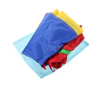 GOOHOCHY Rainbow Parachute with Handles for Outdoor Team Building and Sensory Integration Training Multifunctional Play for Parties and Active Group Games