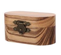GOOHOCHY Retro Guitar Pick Storage Case Handmade Holder for Acoustic and Electric Guitars Compact Oval Vintage Design Protects Picks from Scratch Dust and Shock for Travel Concerts