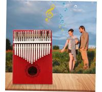GOOHOCHY Retro Style Thumb Piano Portable Kalimba Piano for Beginners Learning Keyboard