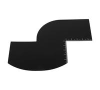 GOOHOCHY Reusable Hairline Styling Pp Material with Measurement Indicators Barber Edge Tool for Precise Beard and Hairline Shaping for Barbers and Home Use