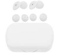 GOOHOCHY Reusable Waterproof Silicone for Sleeping and Travel, Noise-isolating with 3 Tips and Case, Comfortable Arc Shape for Side Sleepers and Noisy Environments