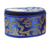 GOOHOCHY Root Singing Bowl Set Buddha Meditation Full Moon Bowl Storage Box Storage Bag Random Color