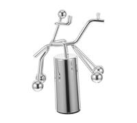 GOOHOCHY Rotating Iron Art Desktop Ornament Tumbler for Office Stress Relief and Home Decoration Metal Craft Balancing Physics Education and Fun