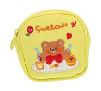 GOOHOCHY Sanitary Pad Bag for Women Portable Period Pouch Small Bag Tampon Organizer Cotton Decorative Practical