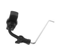 GOOHOCHY Saxophone Lyre Phone Holder Adjustable Angle Saxophone Accessories for Clamp-on Marching Sheet Music Stand and Alto Tenor Sax Clip