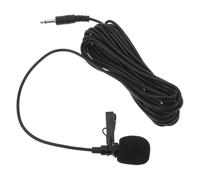 GOOHOCHY Saxophone Microphone with Long Wire Noise-isolating Lavalier Mic for Brass Instruments Secure Clip Attachment Compatibility for Tenor Alto Soprano Sax Recording and Performance