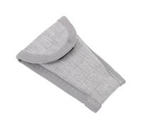 GOOHOCHY Saxophone Protective Storage Pouch Grey Mouthpiece Bag for Musical Instruments Guzheng Fake Nail Holder Easy for Travel and Practice