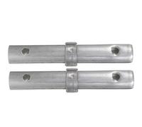 GOOHOCHY Scaffold Locking pins 2pcs Heavy Duty Scaffolding Connecting Rods Galvanized Scaffold Locking Pins for Versatile Use Compatible with Mobile Scaffolding Systems Quick Setup for