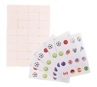 GOOHOCHY Seaside Edition Mahjong Game Set with Tiles Featuring Sports Ball Patterns Cognitive Development Board Game for Indoor Entertainment and Thinking Skills Enhancement