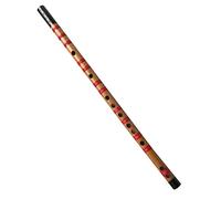 GOOHOCHY Shanghai 842 Student Wooden Flute c Key, Portable Chinese Traditional Bamboo Dizi, Introductory Wind Instrument for Beginner Music Learners