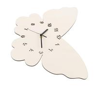 GOOHOCHY Silent Animal Shape Wall Clock Battery Operated Nordic Style Home Decor for Living Artful Ornament Random Color