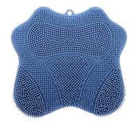 GOOHOCHY Silicone Bath Mat Foot Massage Mat Exfoliating Massaging Wall Mounted Back Scrubber for Shower and Bathroom Easy Back and Feet Cleaning for Those Who Want an Easy Way to Scrub