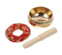 GOOHOCHY Singing Bowl 7 Chakras Gong Bell Meditation Tool Yoga Bowl Music Therapy Bowl Decorative Random