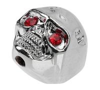 GOOHOCHY Skull Guitar Volume Knob Metal Potentiometer Caps Easy Install Control Knob for Electric Bass
