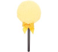 GOOHOCHY Small Makeup Puff Powder Puff Plush Texture Gold Colour Single Piece for Household and Body Cosmetic Use