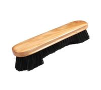 GOOHOCHY Snooker Table Brush with Natural Wood Handle Horseshoe Shaped Dual Bristles for Pool Table Cleaning Dust and Powder Removal Tool for Billiard Accessories Random Color Random Color