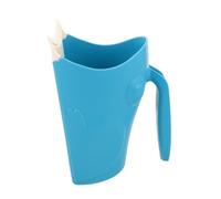 GOOHOCHY Soft TPE Shampoo Rinse Cup for Newborns and Lightweight One-Handed Bathroom Bath Jug with Cute Comfortable Scalp Protection and Easy Cleaning