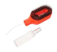 GOOHOCHY Spray Plastic and Nylon Material Hair Styling Tool with Button Mist Spray Design Wide Teeth Detangling Comb with Concealed Water Tank for Business Trips and Commutes