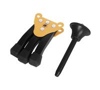 GOOHOCHY Stable Saxophone Accessory Bass Clarinet Stand Sound Bar Mounts Foldable Flute Clarinet Tripod Holder Stand Easy to Carry