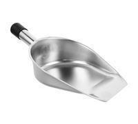 GOOHOCHY Stainless Steel Dustpan Small Handheld Metal Trash Shovel for Kitchen Cleaning Convenient Home Use Desktop Garbage Collector Creative Cleaning Shovel Sturdy Material for Indoor Out