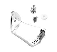 GOOHOCHY String Bridge Metal Mandolin Tailpiece Stable Reliable Mandolin Hardware Upgrade Part for Folk Instrument Waves Design