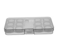 GOOHOCHY Sturdy Material Leakproof Holder Small Travel Case for Contacts Makeup Lens Storage