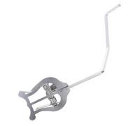 GOOHOCHY Sturdy Metal Plated Saxophone Music Clip Portable Music Stand Holder for American Plating Lyre