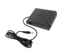 GOOHOCHY Sustain Pedal for Electric Pianos and Keyboards Compact Compatibility Easy Installation Essential Musician Accessory Jack Connection