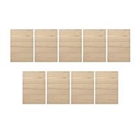 GOOHOCHY Taekwondo Breakable Boards Moderate Hardness and Beautiful Texture 9pcs Wooden Training Tool for Taekwondo Competition and Practice
