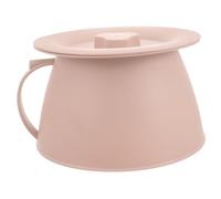 GOOHOCHY Thickened Plastic Spittoon Lid for Home Bedroom Use Unisex Chamber Pot for Adults and Boys and Girls Portable Bedside Urine Pot