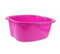 GOOHOCHY Thickened Purple Foot Bath Bucket with Massage Foot Basin for Home Spa Soaking for Circulation and Relaxation Easy to Clean and Carry
