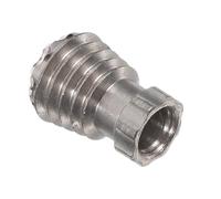 GOOHOCHY Titanium Alloy Knife Bead Pendant Paracord Lanyard Bead Outdoor Camping Gear Accessory Lightweight Sturdy for Hiking Backpack