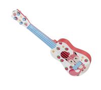 GOOHOCHY Toddler Ukulele Toy 41cm Small Fox Pattern Boys and Girls Musical Instrument for Beginners Four-string Ukulele Boys and Girls Colorful English Packaging