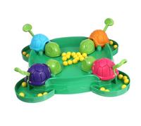 GOOHOCHY Tortoise Bean Eating Board Game Desktop Fighting Educational Game Material Interactive Family Fun for Boys