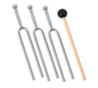 GOOHOCHY Tuning Fork Tapping Stick for Guitar and Violin Standard Pitch for Piano Tuning and Music Practice Sessions