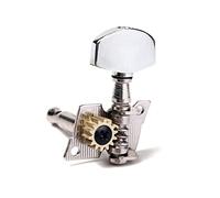 GOOHOCHY Ukulele Machine Heads Tuning Pegs Nickel Surface Classical Style Headstock Tuner