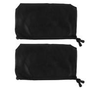 GOOHOCHY Underarm Crutch Pads Pu Material 2pcs Easy Installation and Hand Protection from Soreness for Crutches and Walking Cane Suitable for Home and Travel Use by Elderly Users