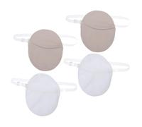 GOOHOCHY Underarm Sweat Pads 2 Pair Washable Breathable Underarm Protectors for Men and Women Quick-Dry Absorbent Armpit Shields with Shoulder Strap for Daily Wear
