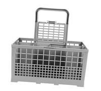 GOOHOCHY Universal Dishwasher Cutlery Basket Drainage Holes Plastic Kitchen Storage Basket for Household Dish Washer Compact Space-saving for Cutlery and Utensil Organization