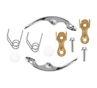 GOOHOCHY Universal Trumpet Repair Kit 10pcs Set Including Water Key Button Screw and Valve Parts for Quick and Easy Instrument Maintenance Precision Design Button Rod Enhanced Playing Experience