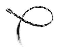 GOOHOCHY Versatile Full Braided Hair Wig with Decorative Clips for Women, Long French Braid Style Made of High Temperature Fiber, Easy Installation for Daily Wear and Special Occasions