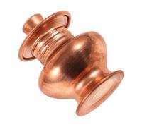 GOOHOCHY Vintage Tibetan Copper Bottle Shape Decor for Buddha Offering and Home Storage Mini Retro Decorative Vessel for Buddhist Worship and Elegant Office Display Meaningful Gift for