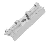 GOOHOCHY Window Sash Lock Replacement Strike Keeper and Durability with Strong Locking Mechanism Silver Zinc Alloy Modern Sliding Window Accessory for Enhanced Security