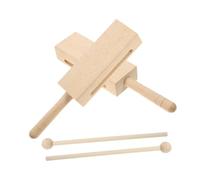 GOOHOCHY Wooden Percussion Instrument Square Stick Sets Rhythm Sticks for Adults Musical Instruments for Adults